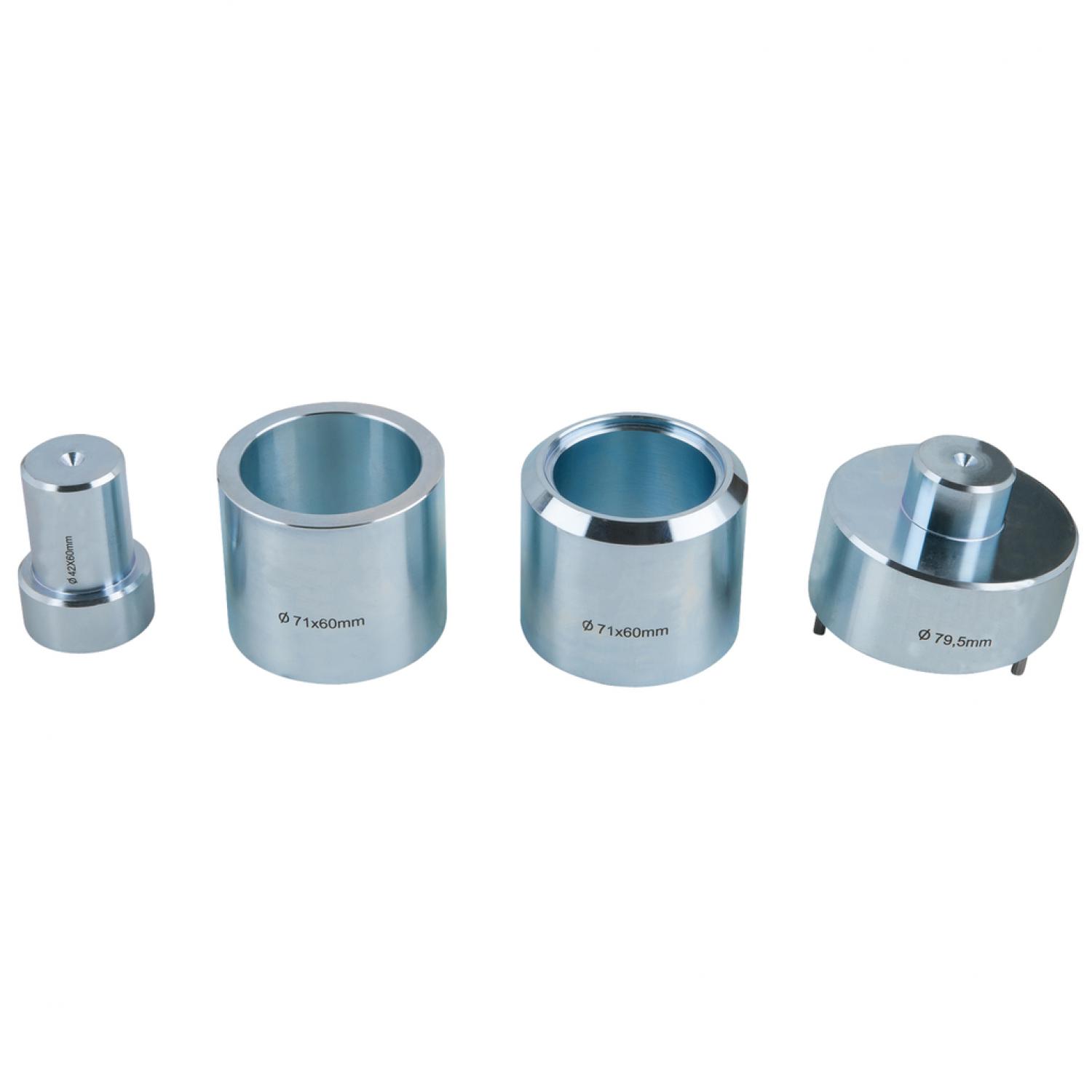 Комплект прижимных деталей для Renault Master и Opel Movano, 4 шт