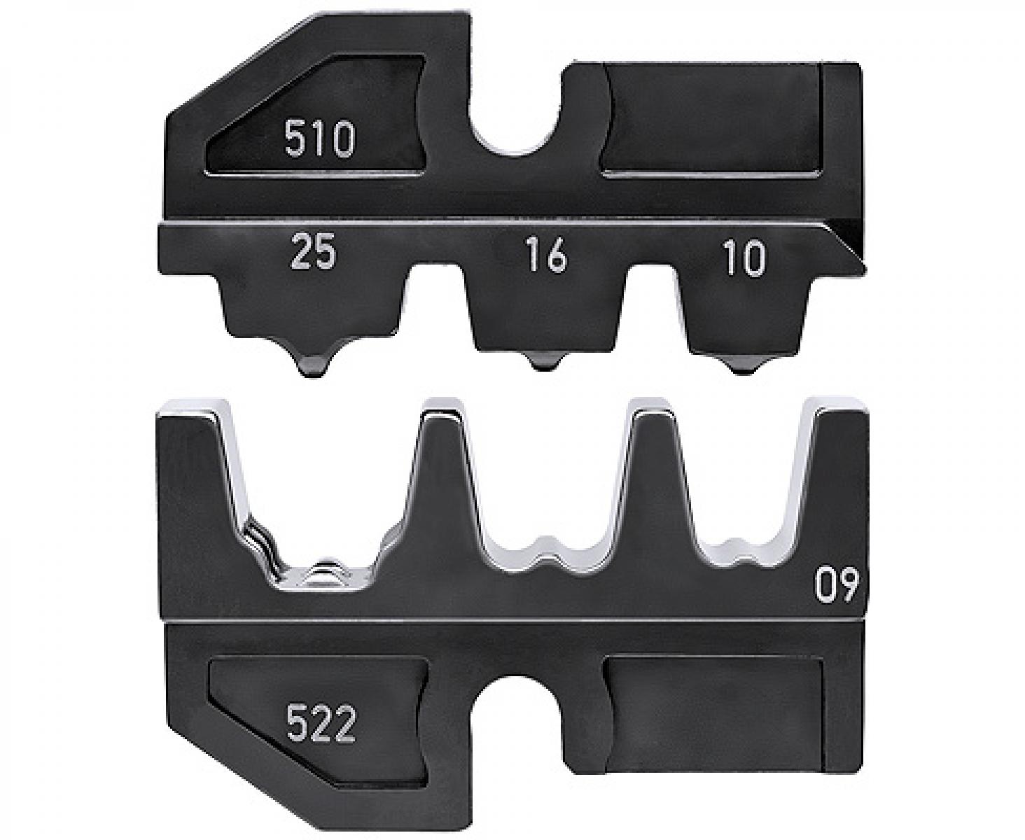 Плашка опрессовочная для контактных гильз Knipex KN-974909