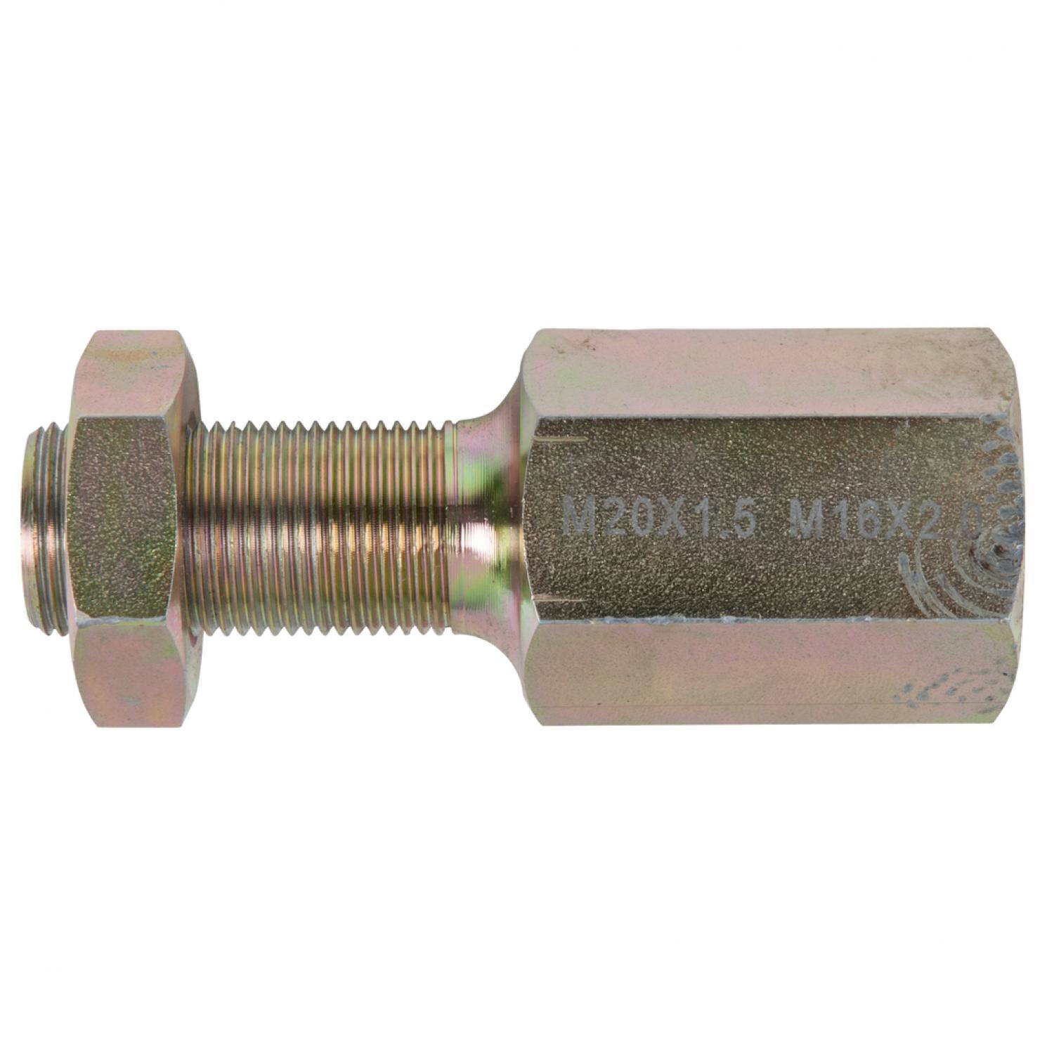 Адаптер, внешняя резьба M20x1,5 x внутренняя резьба M16x2
