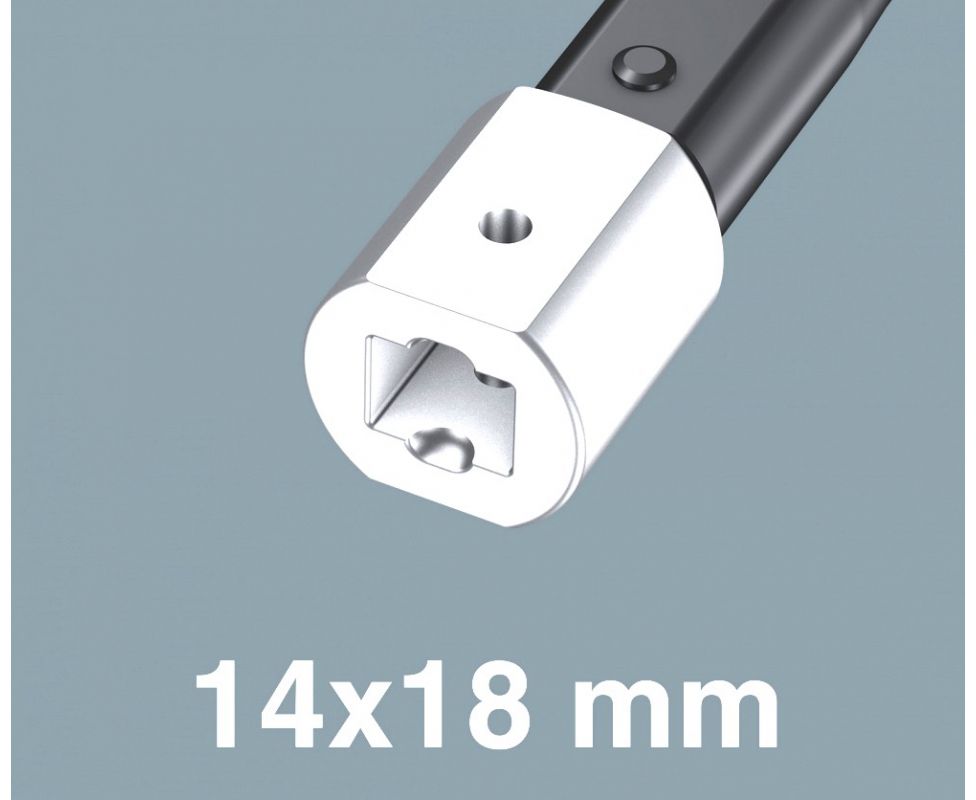 картинка Насадка-накидной ключ 19 мм 14 х 18 мм Wera 7781 WE-078696 от магазина "Элит-инструмент"