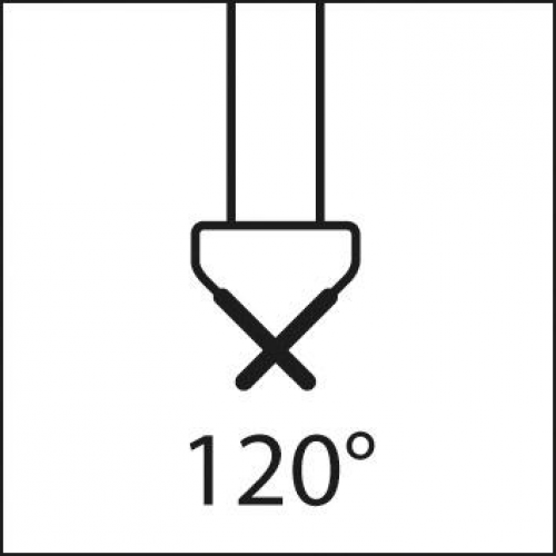 картинка Зенковка HSS TiN, прямой хвостовик 120 градусов, FORMAT 25 мм 1466 2500 Fplus от магазина "Элит-инструмент"