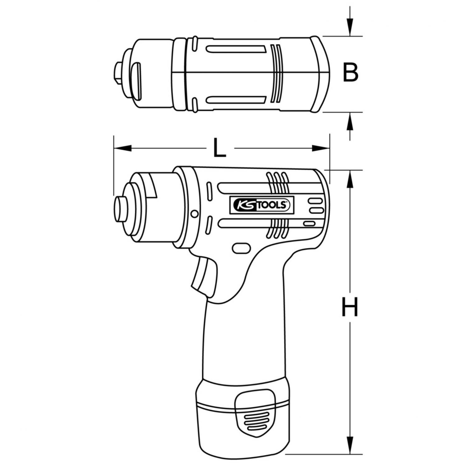 картинка Аккумуляторная полировочная машина, 3 200 об/мин, 10,8 В, с 2 аккумуляторами и 1 зарядным устройством от магазина "Элит-инструмент"