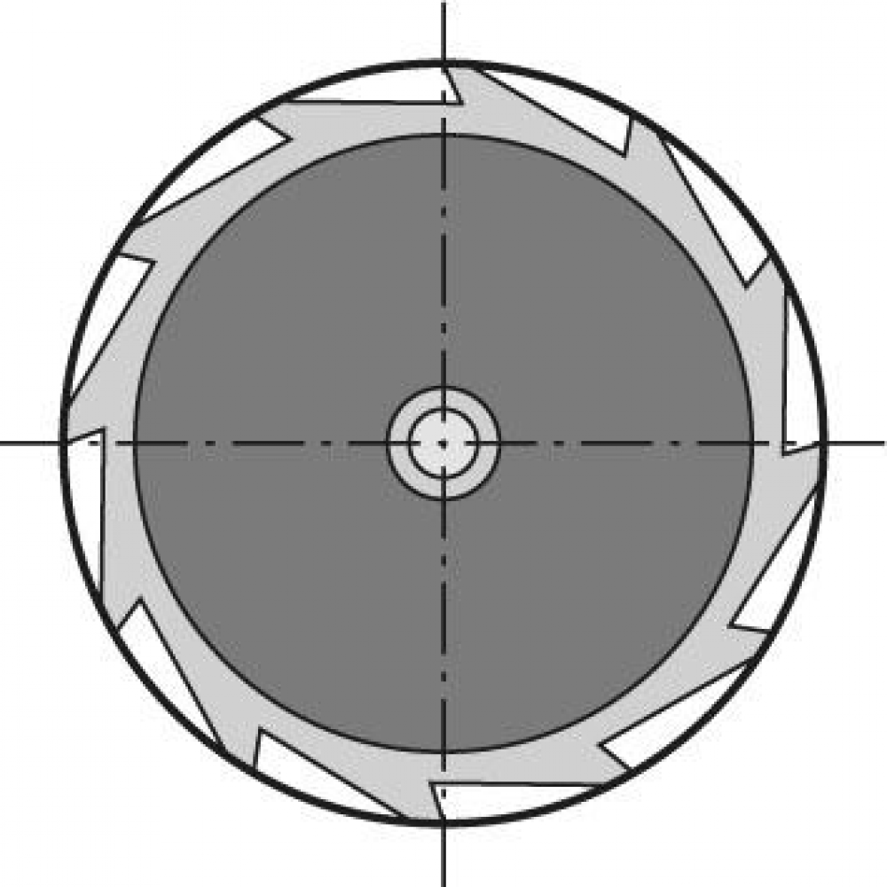 картинка Фреза шлицевая короткая DIN850HSSCo8 TiALN тип N форма D32,5x5 мм FORMAT 2250 0067 Fplus от магазина "Элит-инструмент"