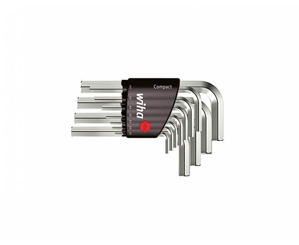 картинка Набор штифтовых ключей HEX Wiha Compact 351 H11 36449 11 предметов от магазина "Элит-инструмент"