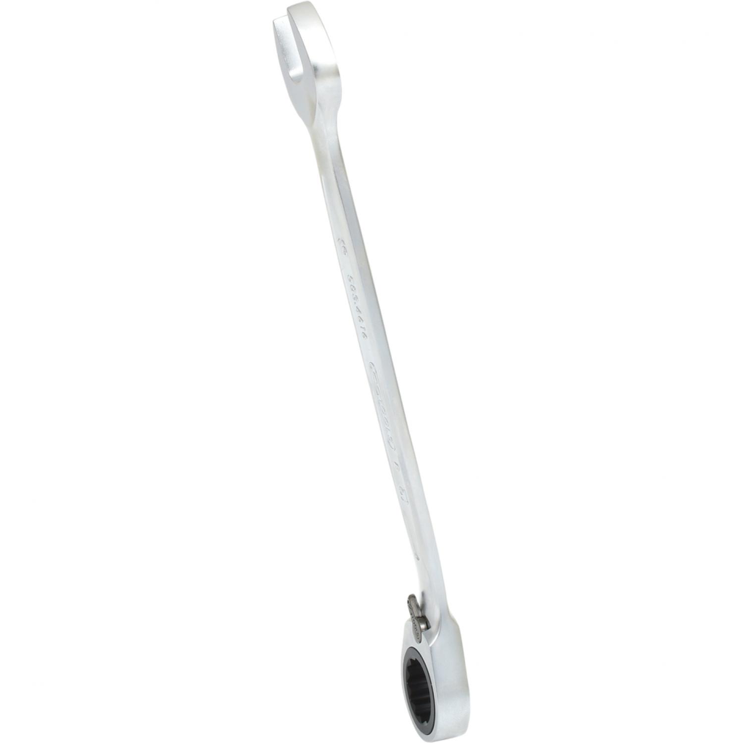 картинка Комбинированный ключ с трещоткой GEARplus, переключающийся, 16 мм от магазина "Элит-инструмент"