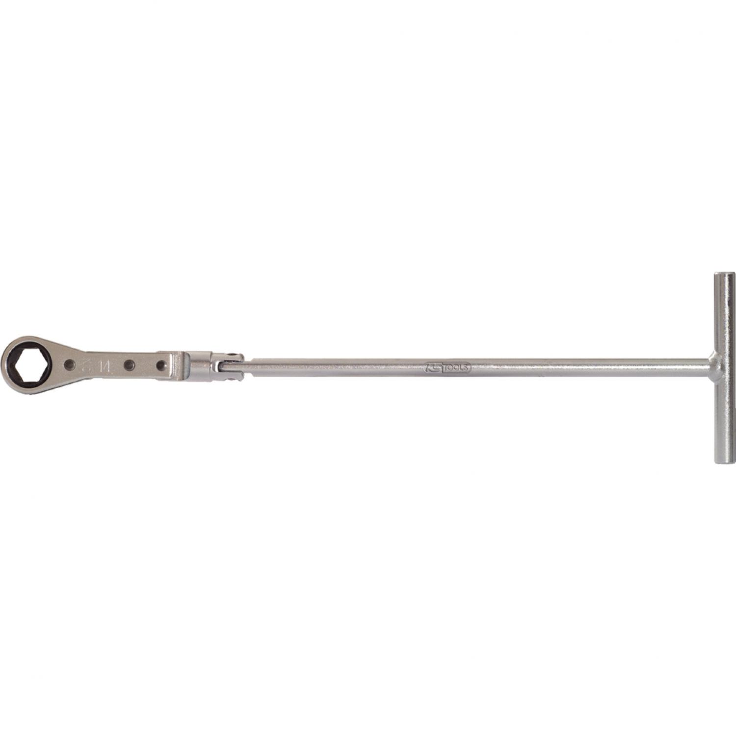 Ключ с трещоткой и Т-образной рукояткой для извлечения свечей накала, 14 мм