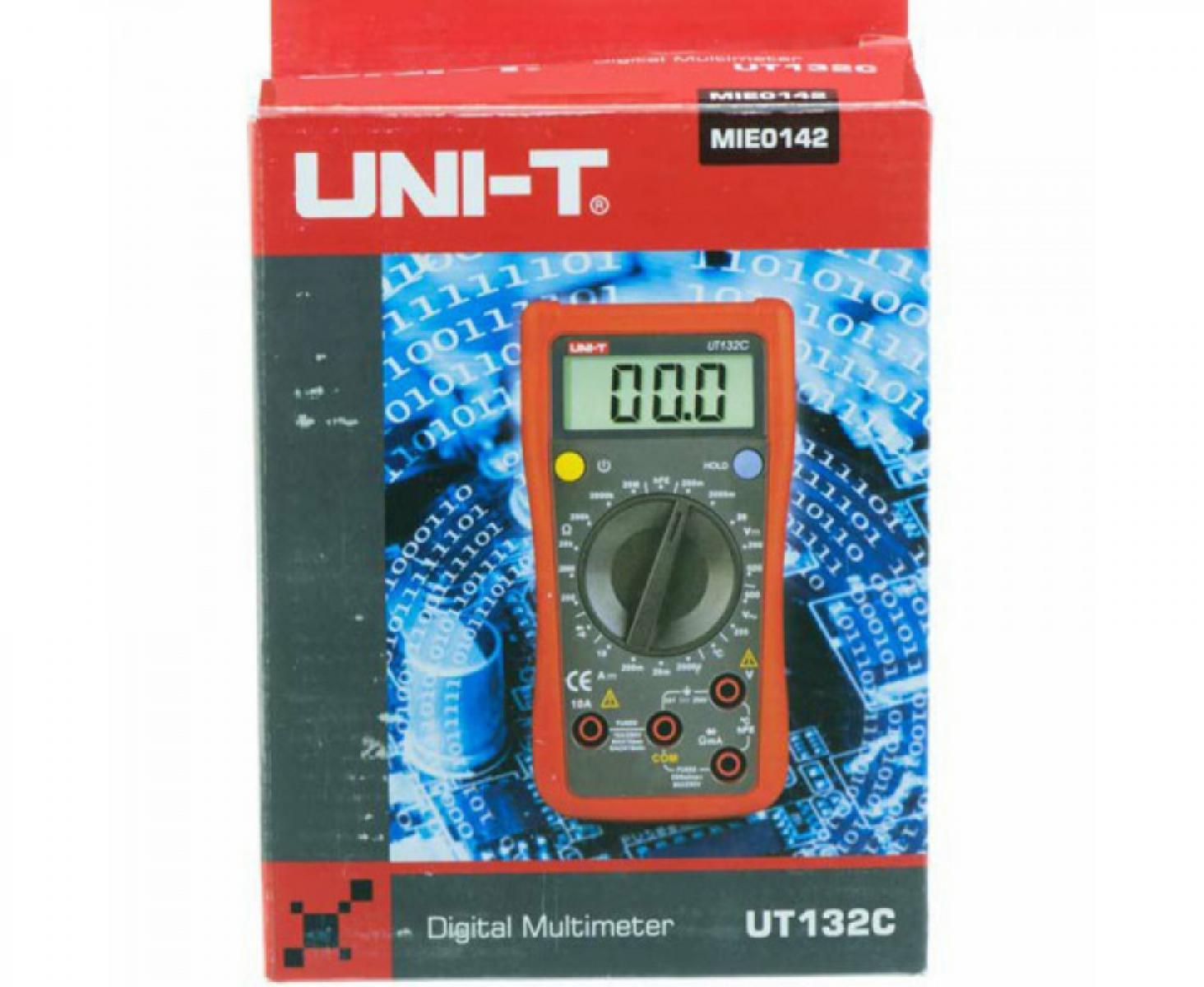 картинка Мультиметр цифровой наладонный UNI-T UT132C от магазина "Элит-инструмент"