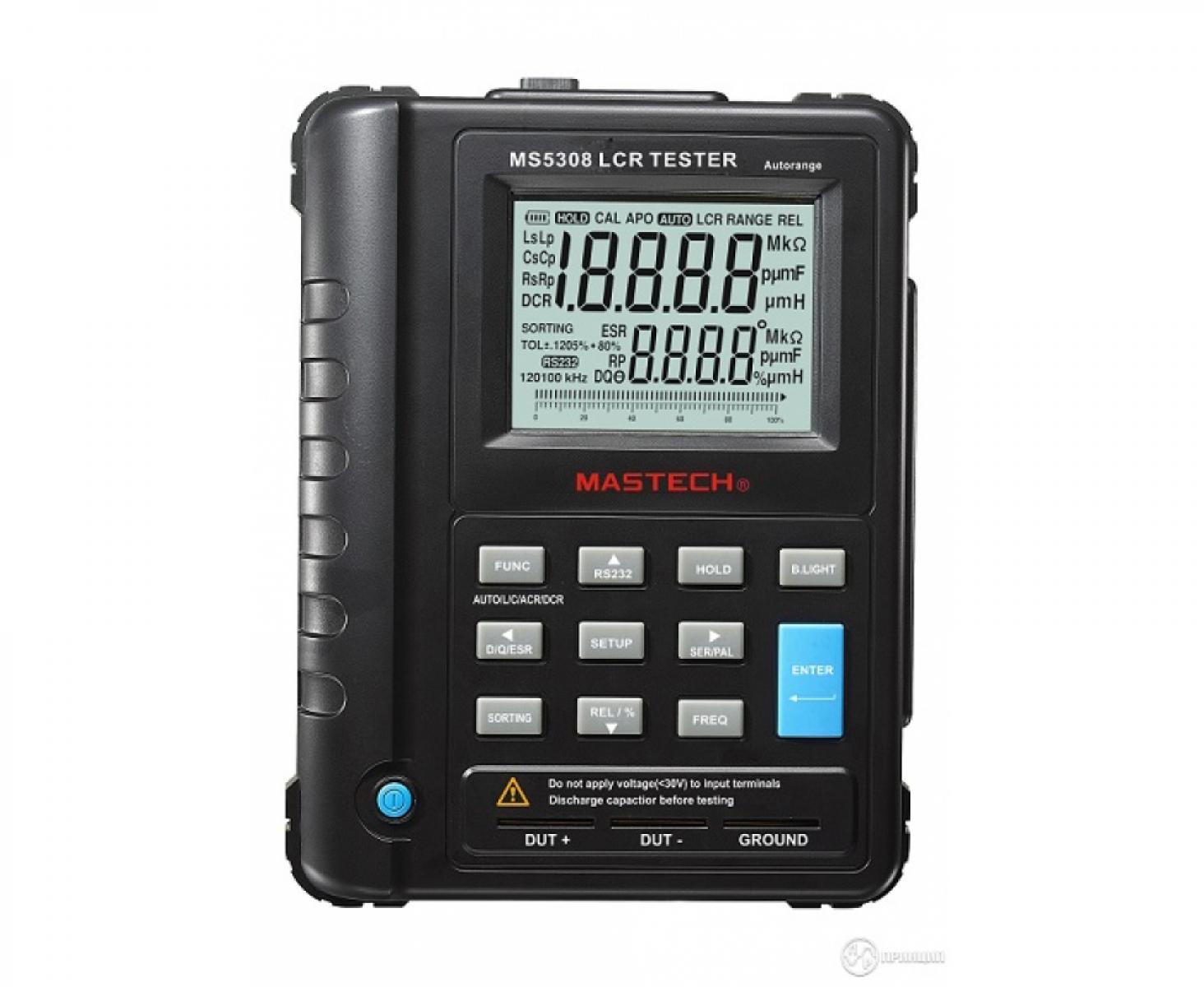 Портативный LCR-метр цифровой Mastech MS5308