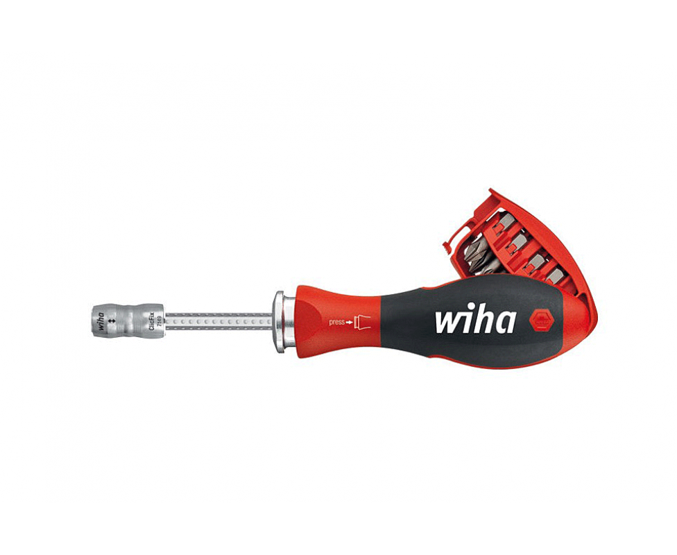 Магазинный держатель бит Wiha SoftFinish 3809 284-01 36394 SL PH PZ TX Telescopic