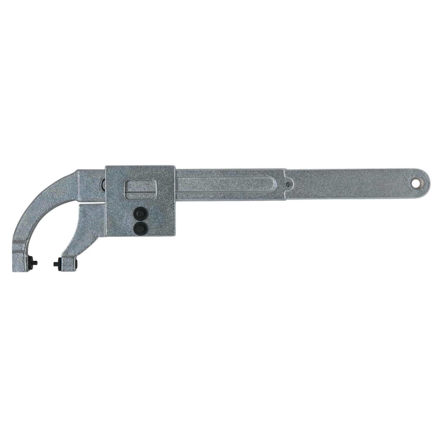 Шарнирный крючковый ключ с цапфой, 10-50 мм