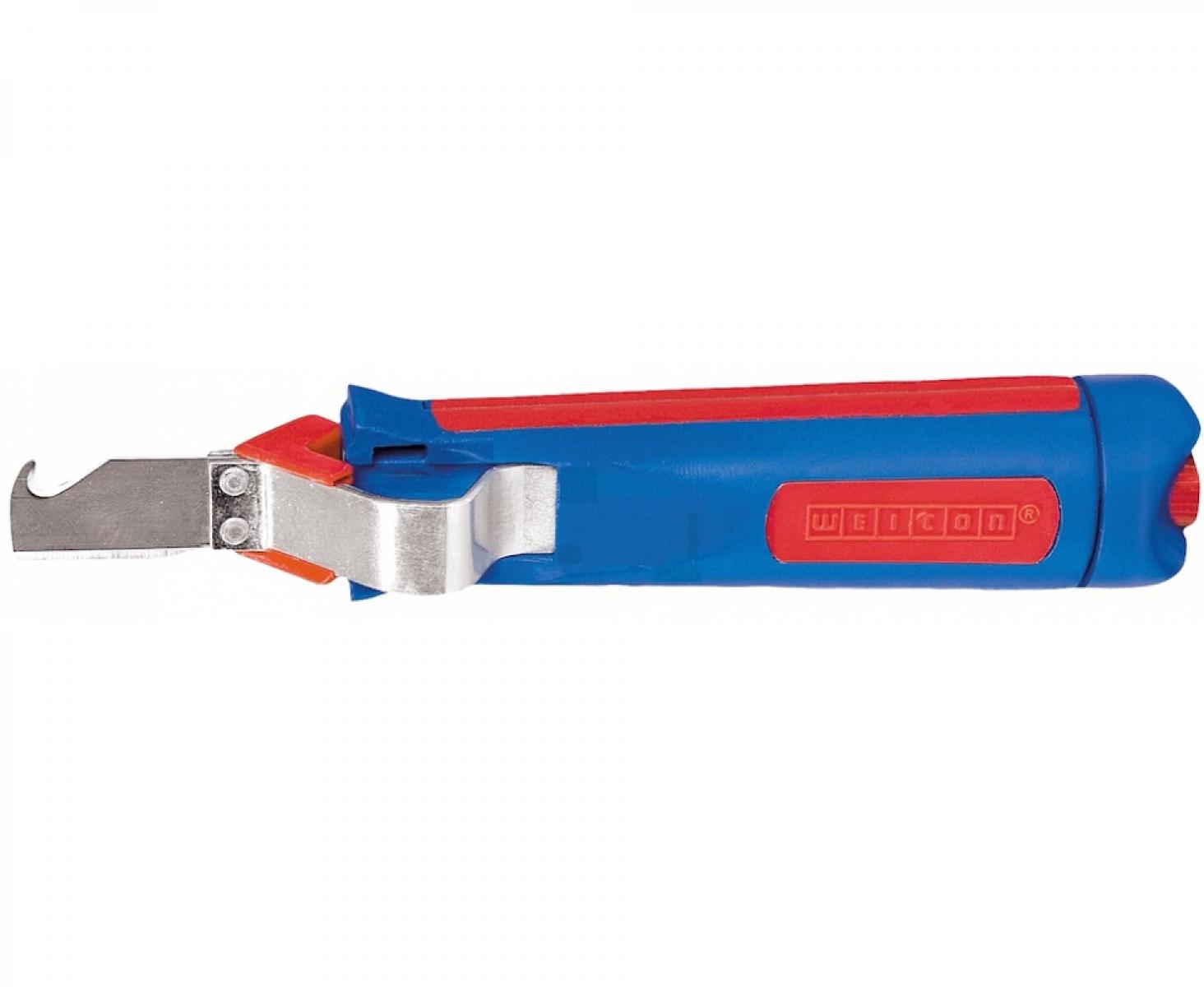 Нож кабельный No. 4-28H для снятия изоляции с круглых кабелей Weicon WCN50054328