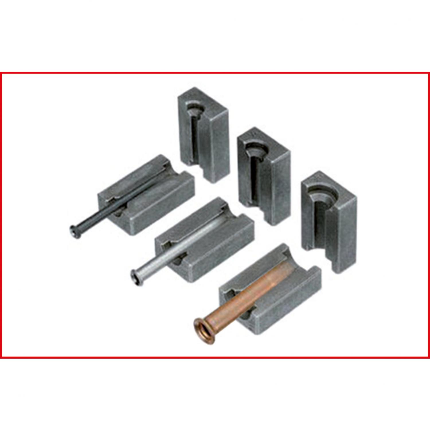 картинка Универсальный комплект вальцовок для тормозных трубопроводов с гидравлическим шпинделем FLAREFIX 1, 16 шт от магазина "Элит-инструмент"