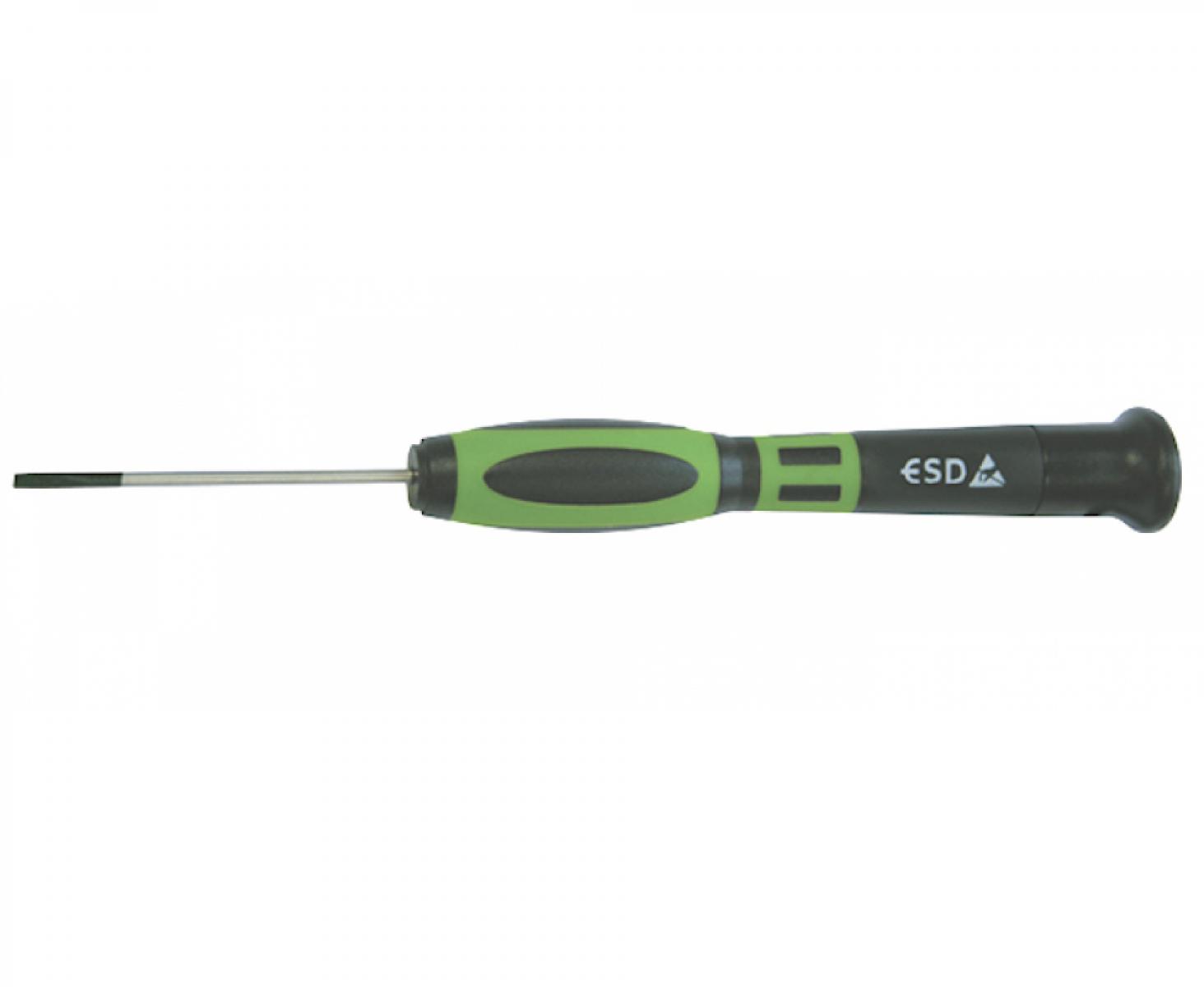 картинка Отвертка прецизионная шлицевая ESD Haupa 1,2 x 60 100704 A от магазина "Элит-инструмент"