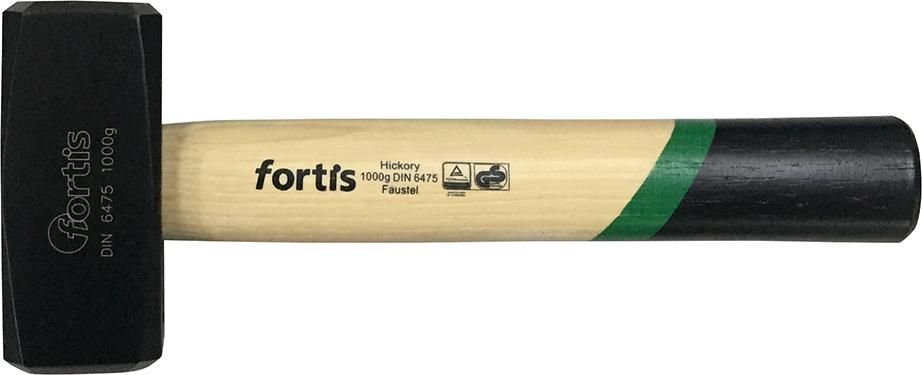 Дубильный молоток, рукоятка из гикори, FORTIS 4317784792745 (вес головы - 2000 g)