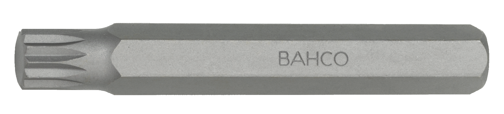 картинка Биты по винты XZN 10 мм. Длиная серия 75мм BAHCO BE5049M от магазина "Элит-инструмент"
