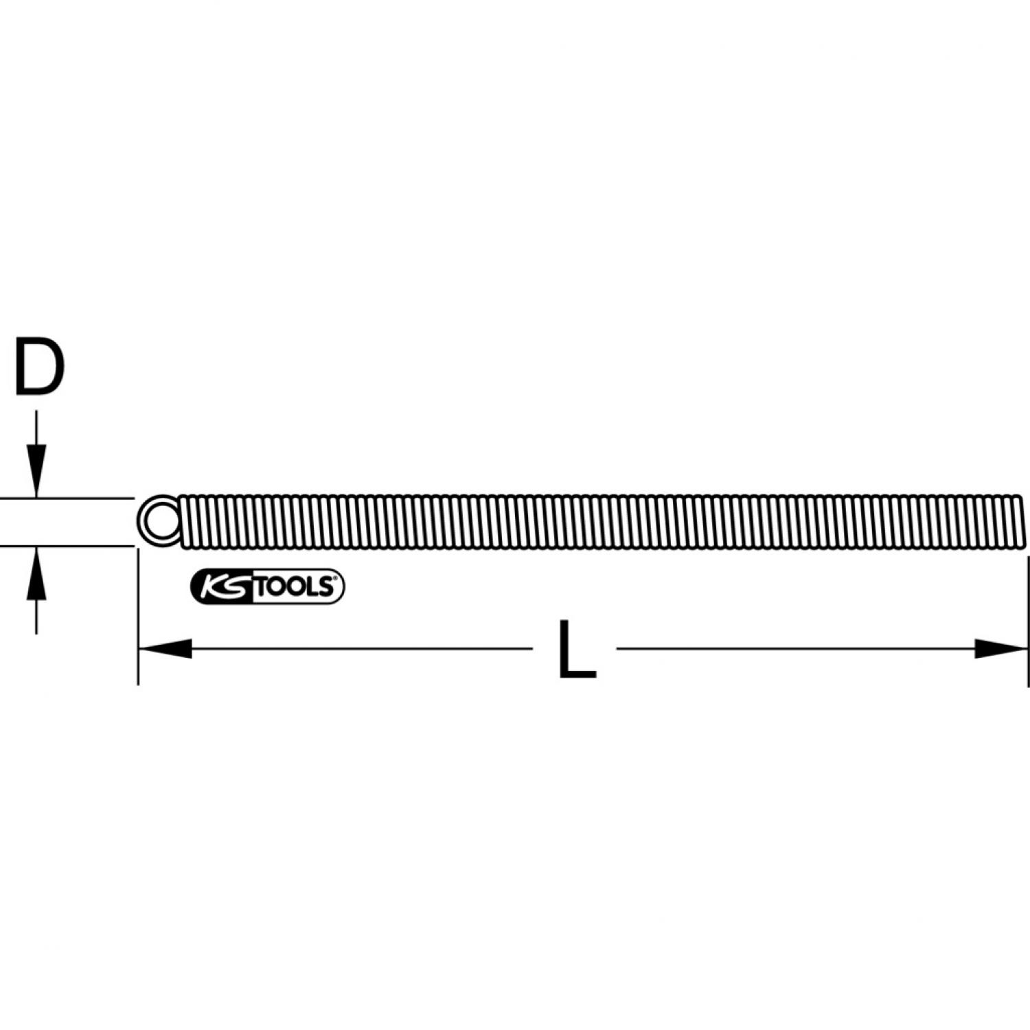 картинка Внутренняя изгибная пружина для полиэтиленовых труб, Ø 20 мм от магазина "Элит-инструмент"