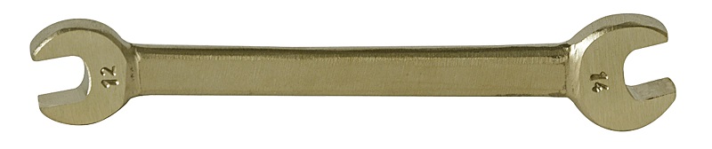 картинка Неискрящий двусторонний рожковый гаечный ключ (DIN 895) Kukko 1006F2224 от магазина "Элит-инструмент"