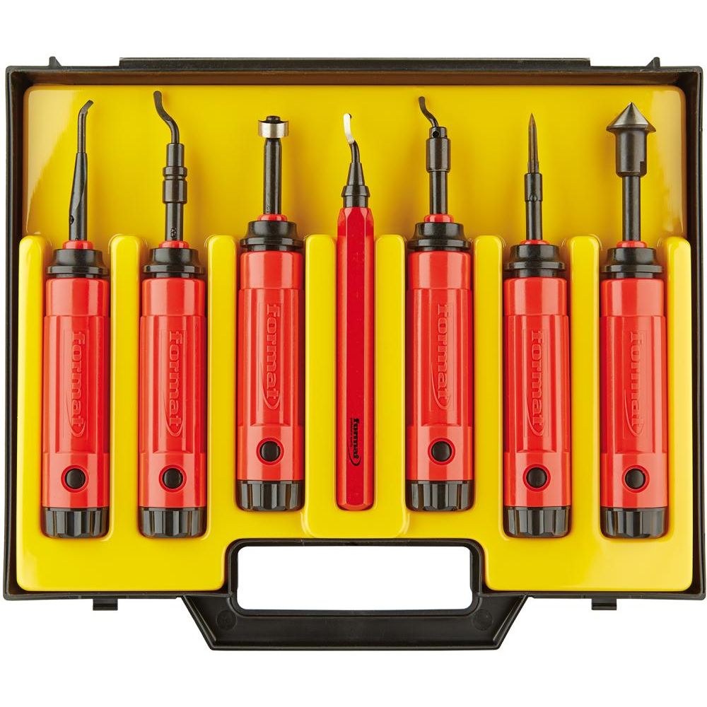 картинка Набор для удаления заусенцев, зенкерования, шабрения, для снятия внешней и внутренней фаски EL7000FAT/SP1700FT MS 7 шт. Format Германия 1496 0007 Fplus от магазина "Элит-инструмент"