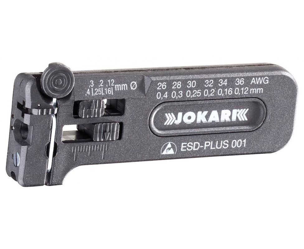 картинка Инструмент ESD-Plus 001 для снятия изоляции с телекоммуникационных кабелей Jokari JK 40027 от магазина "Элит-инструмент"