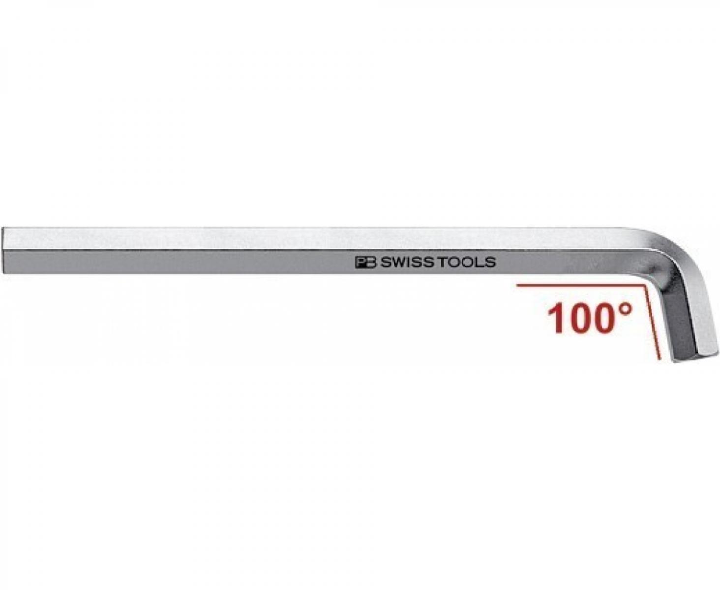 Ключ штифтовый HEX PB Swiss Tools PB 2210.10 угол 100º M10