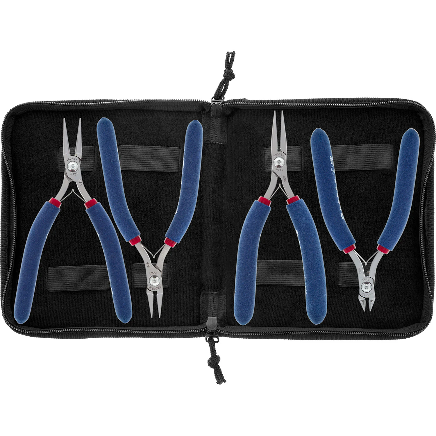 Tronex General Plyers & Cutter Set, Long Jaw на всякий случай (длинные эргономичные ручки) PTX7KIT