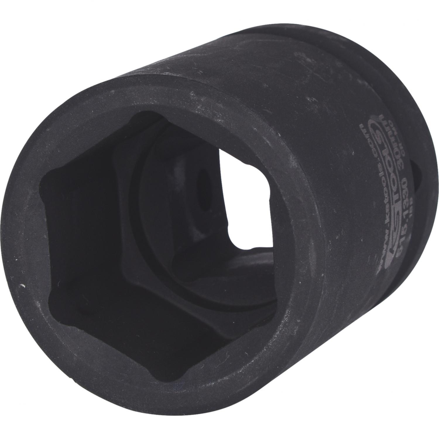 картинка Шестигранная силовая торцовая головка 3/4'', короткая, 30 мм подвеска от магазина "Элит-инструмент"