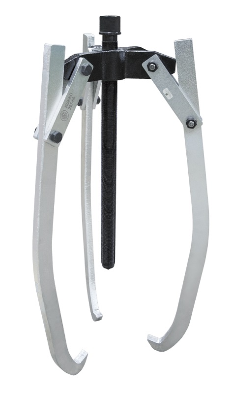 картинка Универсальный трёхзахватный съёмник с шарнирными захватами и регулировкой глубины фиксации Kukko 207-80 от магазина "Элит-инструмент"