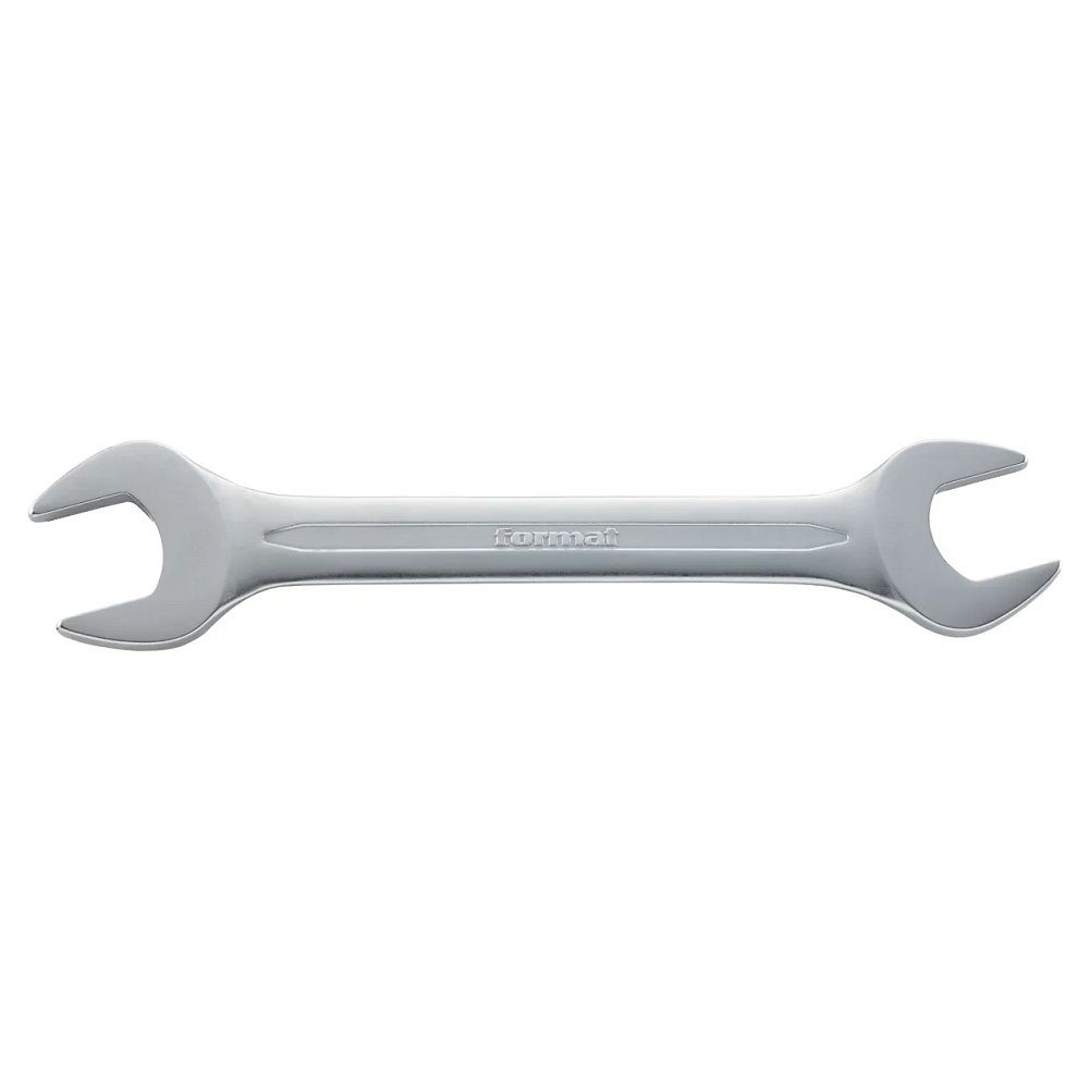 картинка Ключ рожковый двусторонний 27×30 мм (FORMAT 57000255) от магазина "Элит-инструмент"