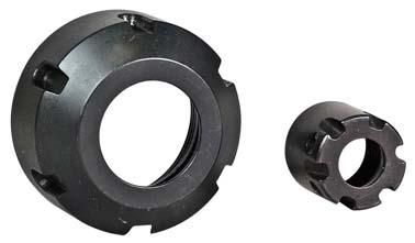 картинка Зажимная гайка для ER, пломбируемая, FORTIS 4317784720953 (для цанги - ER16 / внешний ø - 32 мм / нить - M22 x 1,5 / длина - 22,5 мм) от магазина "Элит-инструмент"