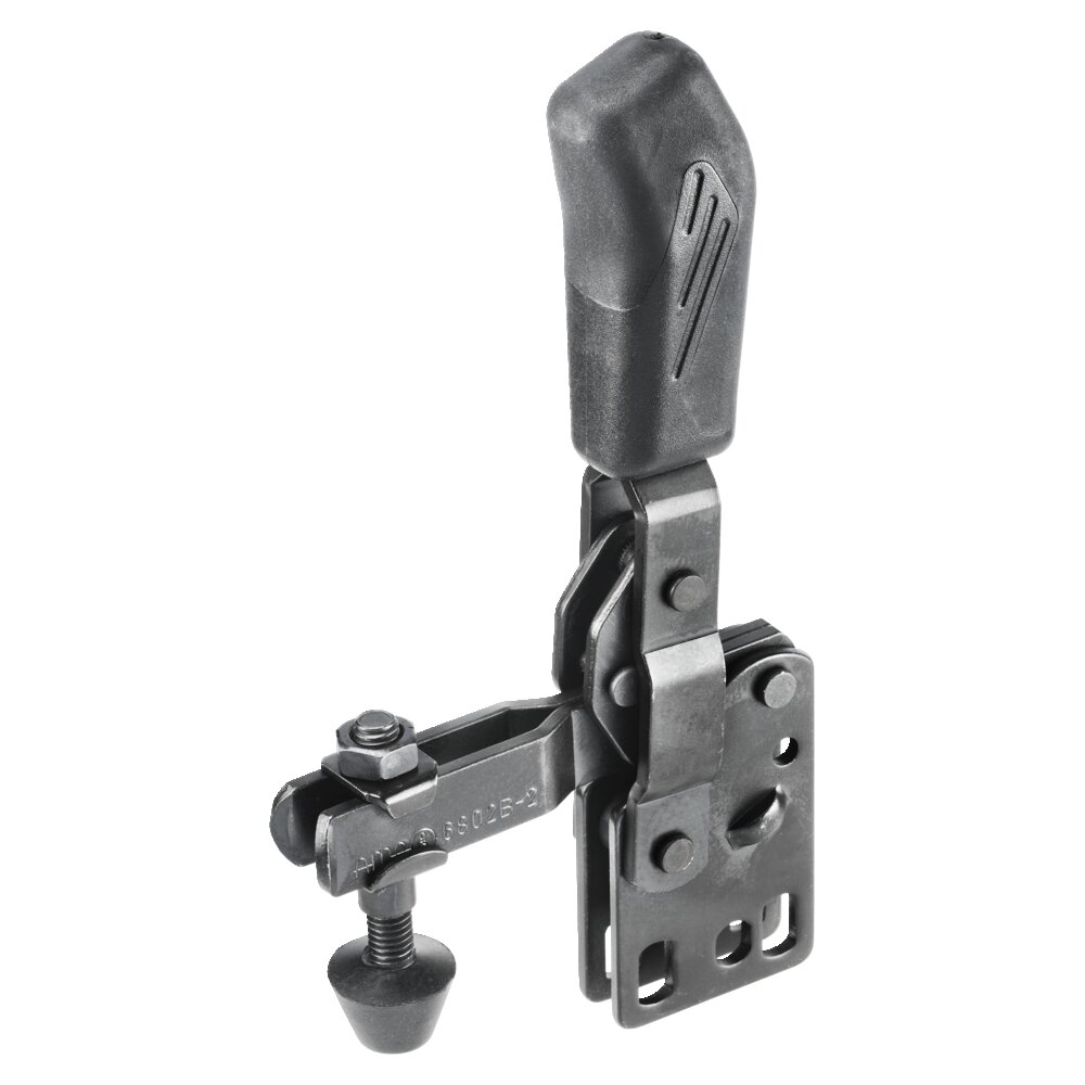Вертикальный шарнирный зажим, черный АМF 90498