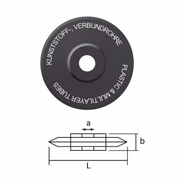 картинка Запасной отрезной диск для пластмассовых труб 314 FCR U03140039Q от магазина "Элит-инструмент"