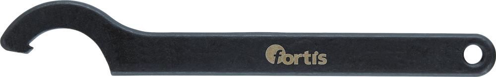 Ключ-крючок с носиком, FORTIS 4317784735018 (мин.размах челюсти - 155 мм / макс.размах челюсти - 165 мм / общая длина - 385 мм / толщина - 10 мм / стандартизированный - No)
