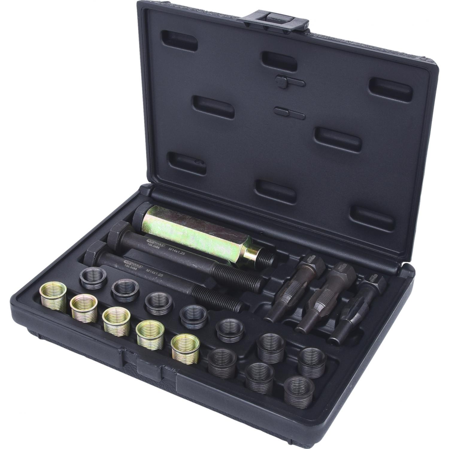 картинка Ремонтный комплект THREADfix для свечей зажигания M14x1,25, 21 шт KSTools-150.5080 от магазина "Элит-инструмент"