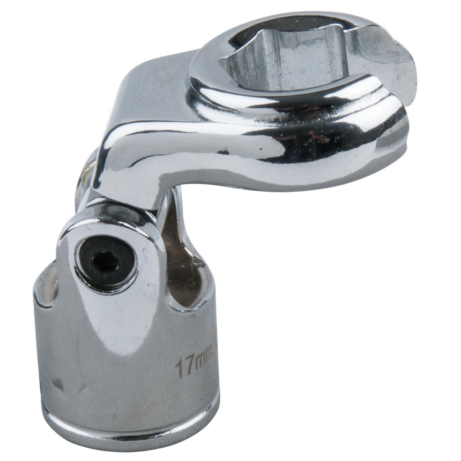 картинка Шарнирная торцовая головка 3/8" для накидных ключей, ширина зева 19 от магазина "Элит-инструмент"