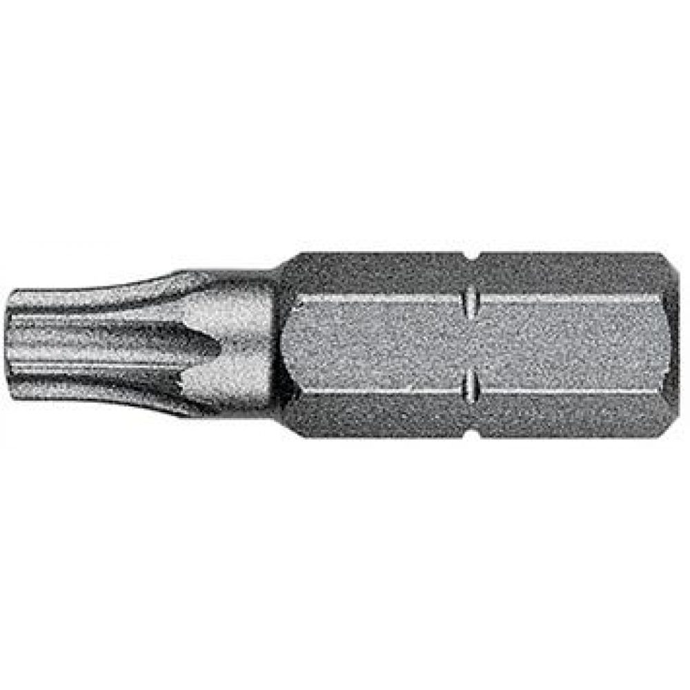 Биты прочные 1/4" DIN 3126 C6,3 T15x25mm с отверстием FORMAT 6435 0010 Fplus