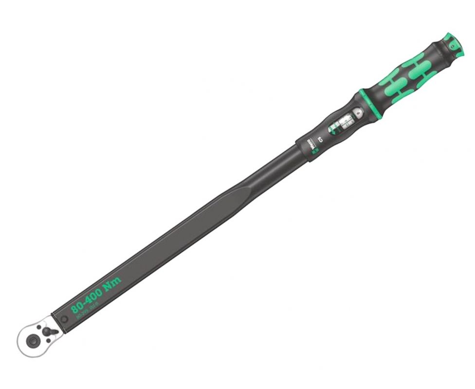 Динамометрический ключ Wera Click-Torque C 5 80-400 Nm с трещоткой с реверсом WE-075624