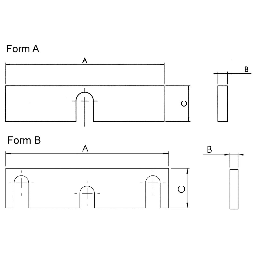 картинка Опорный клин АМF 266577 от магазина "Элит-инструмент"