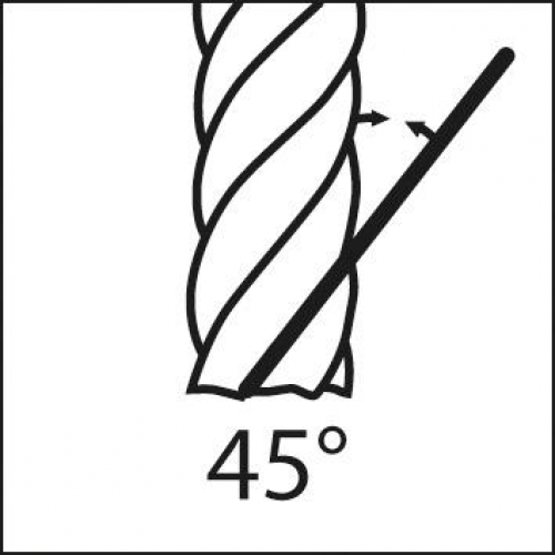 картинка Черновая фреза WN цельная твердосплавная, тип TiALN, хвостовик HRF HB Z4, FORMAT 9 мм 2400 0900 Fplus от магазина "Элит-инструмент"