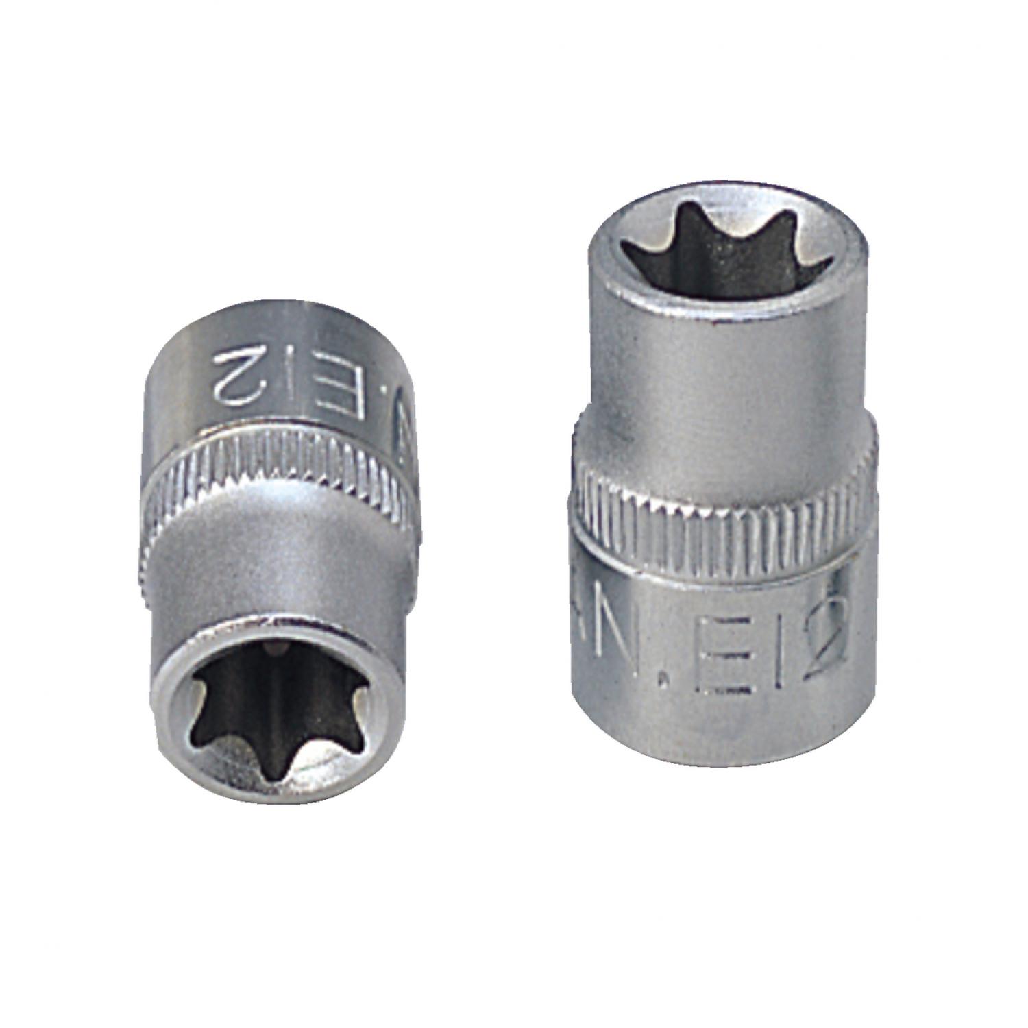 Торцовая головка с внешним профилем Torx 3/8'', E4