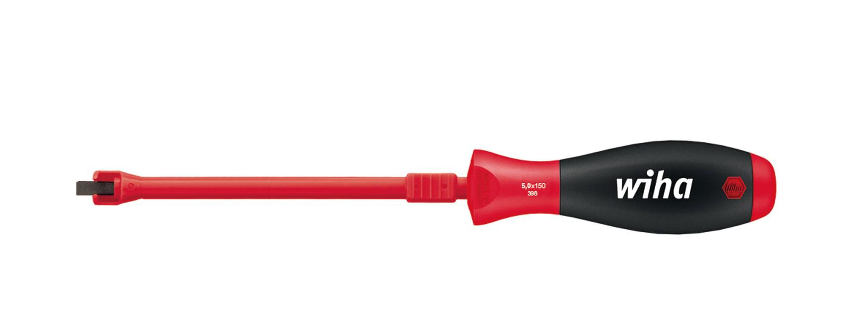 картинка Отвертка шлицевая SoftFinish® 398 WIHA 32867 от магазина "Элит-инструмент"