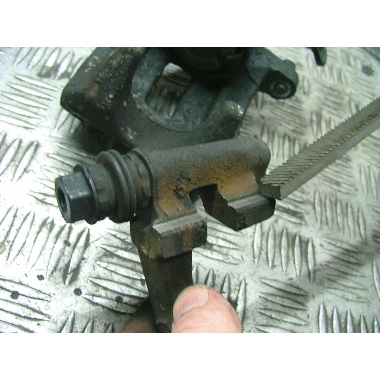 картинка Полотно напильника для суппорта тормозного механизма, экстраузкое, 150 мм от магазина "Элит-инструмент"