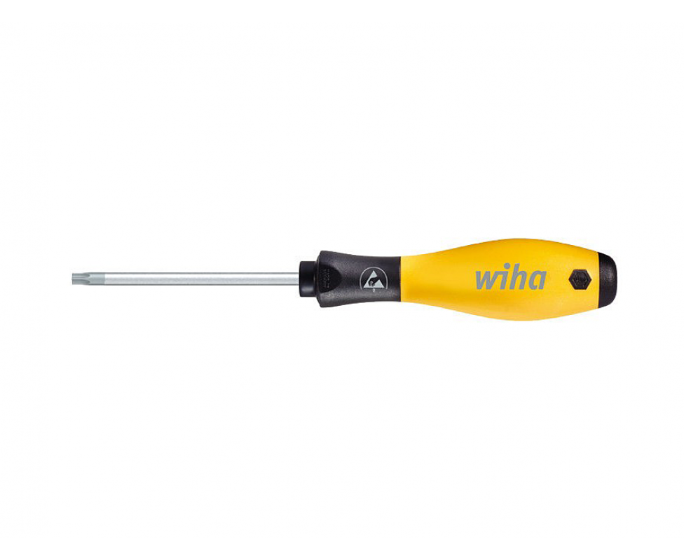 Отвертка Wiha SoftFinish ESD TORX 362ESD 27641 T5 x 60 торкс