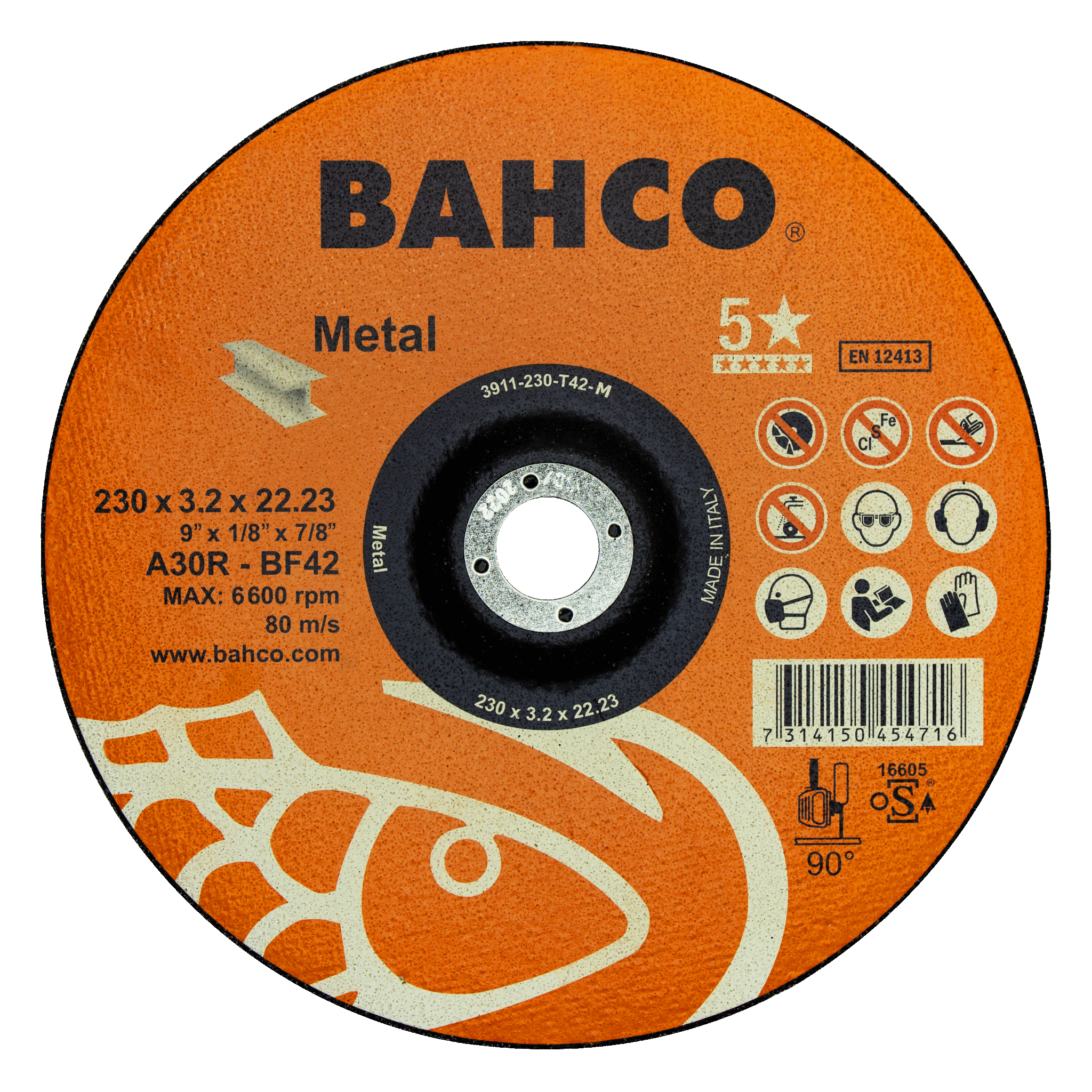 картинка Высокопроизводительные дисковые пилы для металла BAHCO 391-T42_M от магазина "Элит-инструмент"