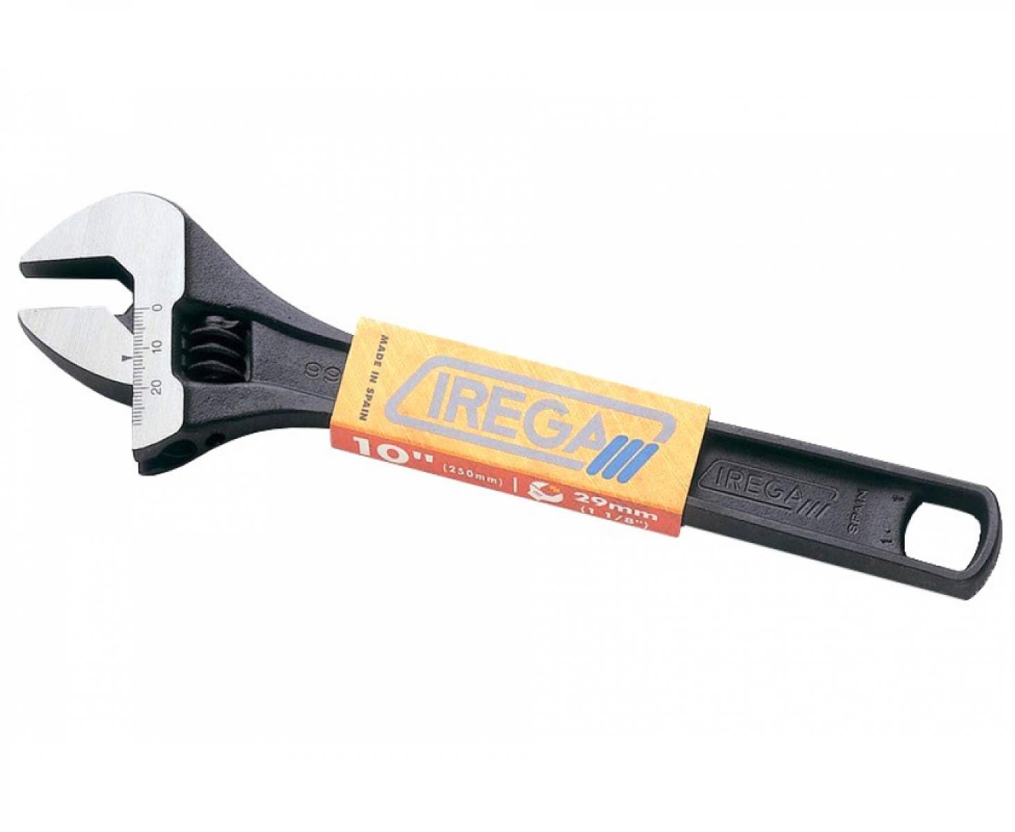 картинка Ключ гаечный разводной фосфатированный с левым вращением и со шкалой 13 мм Irega 99-LT-F/CE-4 от магазина "Элит-инструмент"