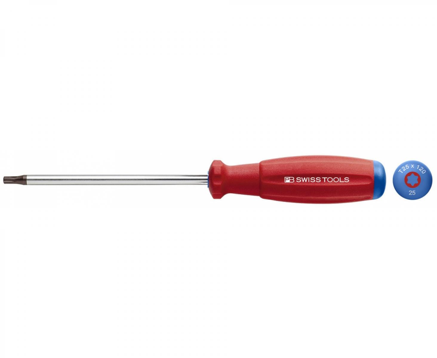картинка Отвертка TORX SwissGrip PB Swiss Tools с шестигранной вставкой PB 8400.30-130 T30 от магазина "Элит-инструмент"