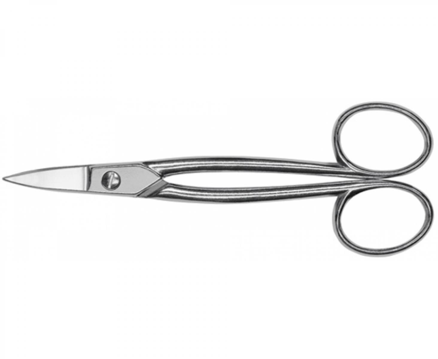 картинка Ювелирные ножницы с прямыми лезвиями и кольцами Erdi ER-D74-1 от магазина "Элит-инструмент"