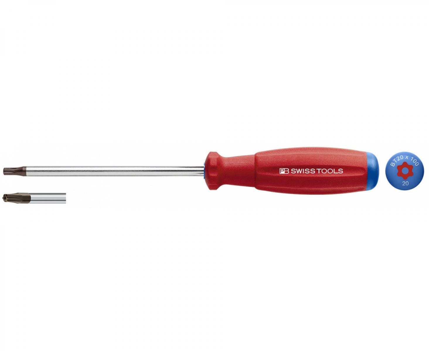 Отвертка TORX BO SwissGrip PB Swiss Tools с шестигранной вставкой PB 8400.B 30-350 T30H