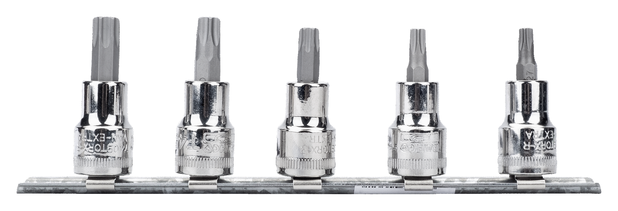 картинка Набор торцевых головок с отверткой под винты TORX® BAHCO 7409TORX-TRR/S5 от магазина "Элит-инструмент"