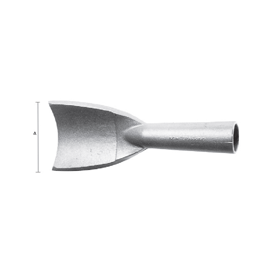 картинка Шабер с вогнутым лезвием искробезопасный 100 мм, серия 076 MetalMinotti 076-1000 от магазина "Элит-инструмент"