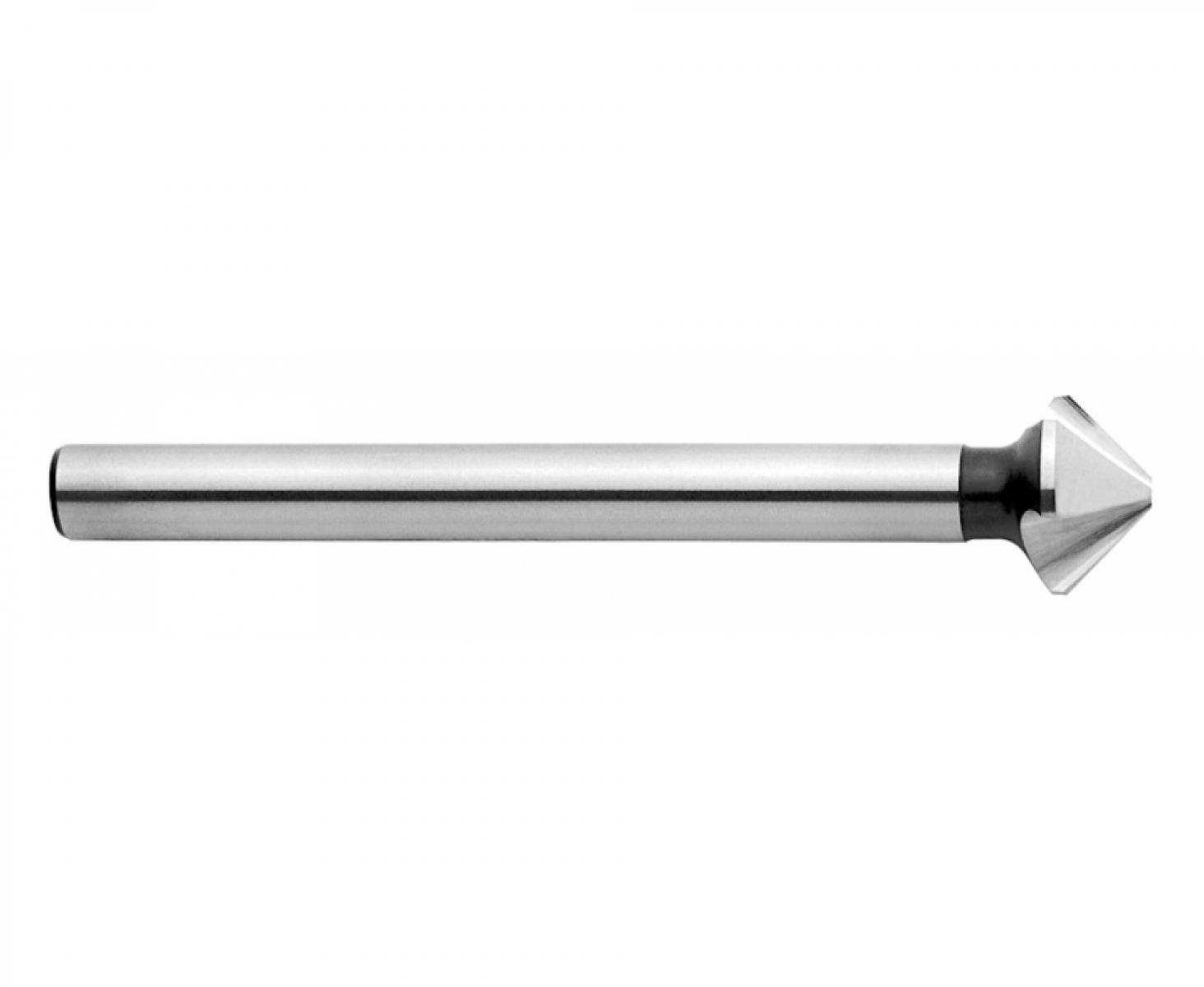 картинка Зенкер конический 90° 8,3 мм DIN 335 C Exact GQ-50702 3 режущих кромки цилиндрический хвостовик длинный от магазина "Элит-инструмент"
